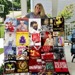 Vybz Kartel Quilt Blanket  Quilt